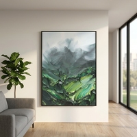 Mintura Décoration d'intérieur moderne, Peinture à l'huile peinte à la main sur toile, Affiche d'art abstrait, Décoration murale pour salon, Nature morte originale