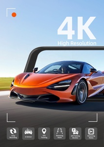 Caméra de tableau de bord 4K G850 avec écran rétroviseur 12'' et double objectif, enregistreur vidéo, vision nocturne et GPS pour voiture - Product Image 2