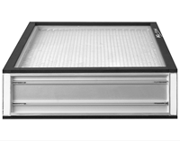 Filtre AG cadre en aluminium HVAC G4 système de Ventilation de l'air conditionné pré-filtre à Air