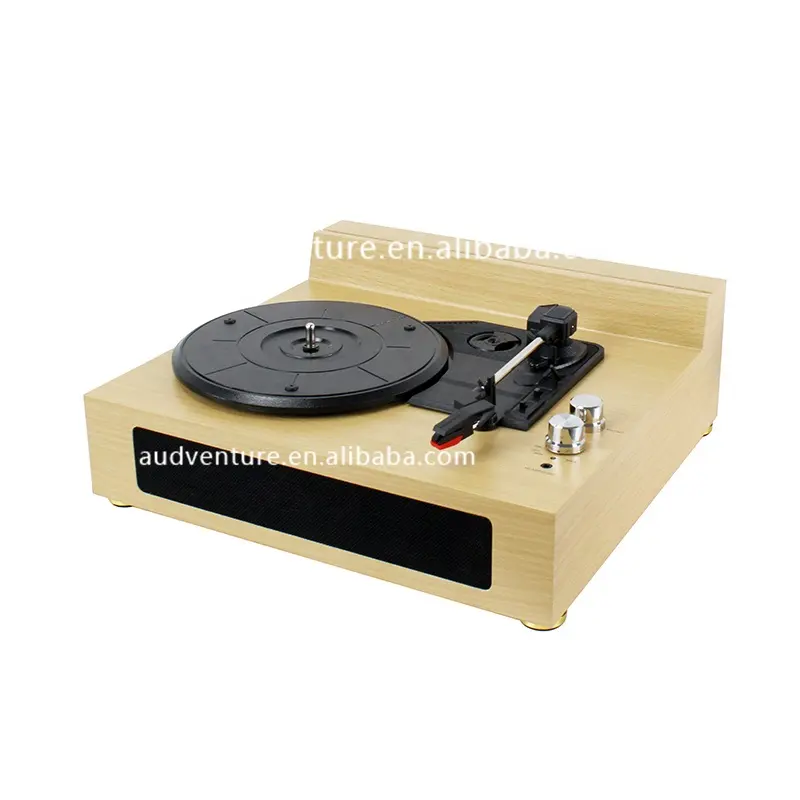 Retro Phonograph Vinyl Records Player Vinyl Records Player Grammophon