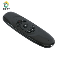 Télécommande universelle RF 2,4 G DOTY C120 pour Android Box, clavier Air Mouse avec indicateur LED, en plastique, pour Smart TV