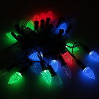 Guirlande lumineuse LED RGB 5m 12V pour décoration de fêtes, étanche IP67, rechargeable, pour extérieur, mariage, Noël, lumières féériques
