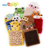 Tissu 3D personnalisé autres Kdis jouets éducatifs sensoriels pour l'autisme jouet tactile pour bébé animaux d'âge préscolaire livre silencieux en tissu