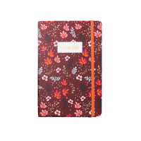 TTX A5 Carnet PU personnalisé à feuilles mobiles reliure à spirale fournitures scolaires Liretas Journal avec bande élastique couverture imprimée