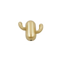 Ensemble de chambre à coucher : Cintres colorés au design minimaliste naturel, crochets décoratifs muraux, quincaillerie de penderie Cactus, cintres pour enfants.