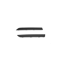 Inserts de pare-chocs arrière en fibre de carbone préimprégnée pour BMW X7 G07 G07 LCI, style OEM, moulage métallique sous autoclave, garniture de pare-chocs arrière