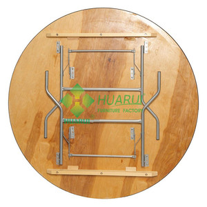 6-10 Người Nhà Máy Bàn Tiệc BÀN GỖ GẤP Tròn - Product Image 2