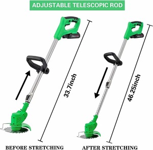 <span class=keywords><strong>Tagliaerba</strong></span> <span class=keywords><strong>elettrico</strong></span> decespugliatore tosaerba 21V agli ioni di litio Cordless Weed decespugliatore Kit <span class=keywords><strong>tagliaerba</strong></span> attrezzi da giardino - Product Image 4