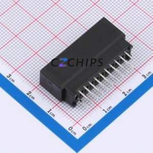 X2549WV-2x10-PTV01 Gold Finger Connector Through hole Component (THT),P=2.54mm Connector - Product Image 2