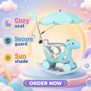 Chaise <span class=keywords><strong>à</strong></span> <span class=keywords><strong>bascule</strong></span> HRS7, <span class=keywords><strong>cheval</strong></span> <span class=keywords><strong>à</strong></span> <span class=keywords><strong>bascule</strong></span> pour bébé avec musique, jouets <span class=keywords><strong>à</strong></span> chevaucher, <span class=keywords><strong>cheval</strong></span> <span class=keywords><strong>à</strong></span> <span class=keywords><strong>bascule</strong></span> multifonctionnel en plastique pour enfants - Product Image 3
