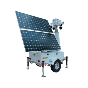 Giám sát CCTV Trailer di động CCTV <span class=keywords><strong>Camera</strong></span> An Ninh năng lượng mặt trời giám sát Trailer <span class=keywords><strong>camera</strong></span> 4 gam năng lượng mặt trời ánh sáng tháp cho máy ảnh - Product Image 1