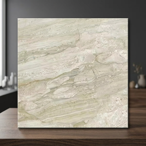 Azulejos de porcelana pulida Emperador Bronze 600x600mm con diseño de mármol marrón para pisos interiores de lujo - Product Image 4