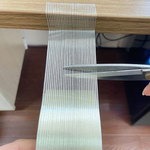 Ruban adhésif droit en fibre de verre renforcé, imperméable, de qualité supérieure, à usage industriel, pour emballage et cerclage. - Product Image 6