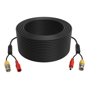 Câble d'extension BNC+DC de 5 à 50 mètres, prix usine, câble intégré vidéo et alimentation à âme en cuivre, câble de connexion BNC pour CCTV - Product Image 3