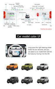 Tablero de Instrumentos Digital para Automóvil, con Volante a la Derecha, para Chery ICar ICaur V23, de Proveedor de Fabricación de Automóviles - Product Image 3