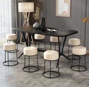 Simple Dining <strong>Table</strong> <strong>Stool</strong>, Fashionable Round <strong>Stool</strong> - Product Image 5