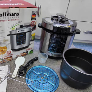 <span class=keywords><strong>Olla</strong></span> <span class=keywords><strong>a</strong></span> Presión Eléctrica Hoffmans de 6L, 1000W, Calentamiento Rápido, 14 Programas, Panel de Control Digital, <span class=keywords><strong>Oferta</strong></span> Promocional para Tiendas - Product Image 1