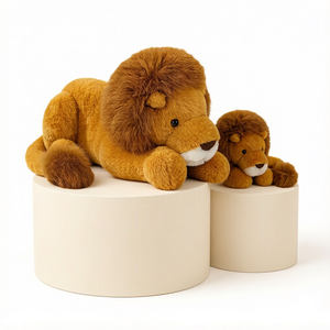 Peluche mascotte Lion, peluche personnalisable, peluche animal lion, peluche bébé lion, peluche lion jaune - Product Image 1