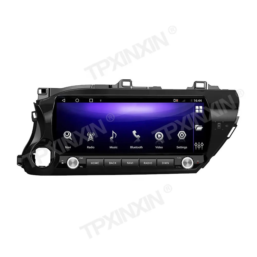 12.3 INCH Android 12 Car Radio Vertical Screen LHD For Toyota Hilux 2015-2023 Multimedia Player Auto Stereo GPS Navi Head Unit