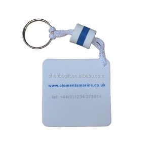 Tùy chỉnh thực hiện đơn giản phong cách hình vuông EVA Móc Chìa Khóa nổi chủ chốt bọt Keyring - Product Image 3