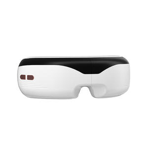 Masajeador de ojos inteligente con vibración y calor ajustables para aliviar la fatiga ocular, color blanco, recargable por USB ES200 - Product Image 2