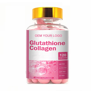 Cápsulas blandas de colágeno de glutatión de etiqueta privada OEM, suplemento sanitario de belleza para blanquear la piel - Product Image 1