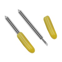 Cuchilla de grabado para plotter, cuchilla de corte de vinilo de carburo 30/45/60°, punta de corte para máquina de plotter, repuesto.