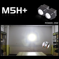 Modules de phares à lentille de projecteur LED Sanvi 1,5 pouce 12V 6000K & 4300K, ajustement universel, neufs