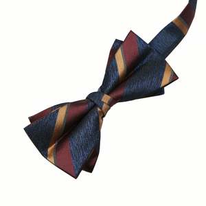 Corbata de Moño para Hombre, para Boda, Padrino, Color Vino Tinto y Café, para Traje de Boda, Camisa, Vestido, Corbata de Moño para Hombre - Product Image 5