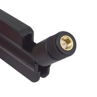 Antenne WiFi double bande 2,4G 5,8G à gain élevé 18dBi omnidirectionnelle avec connecteur S-MA mâle pour routeur sans fil, antenne WiFi externe