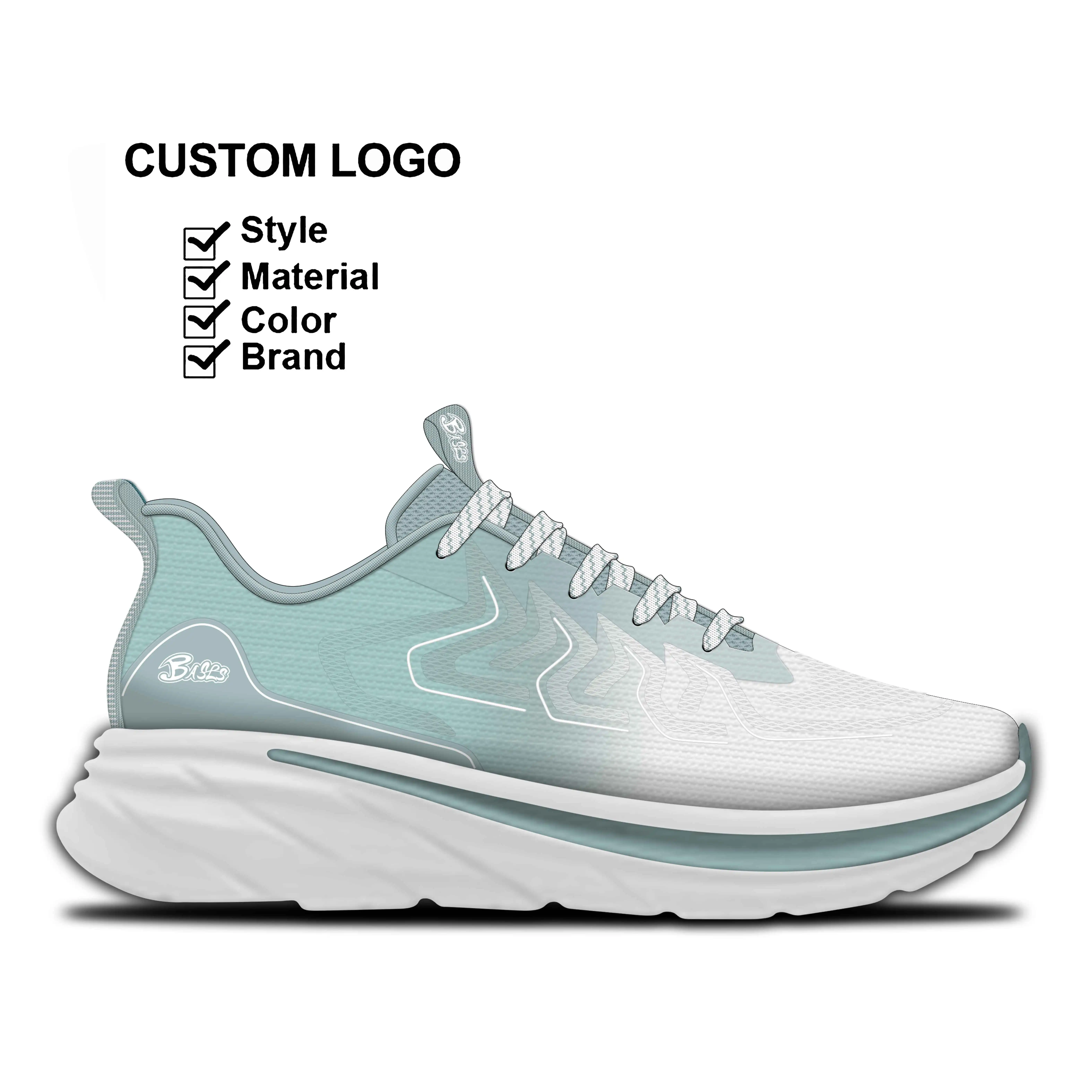 Oem Odm Mode Trendy Custom Design Heren Schoenen Hoge Kwaliteit Originele Merk Aangepaste Logo Sneakers Schoenen Retro Hardloopschoenen