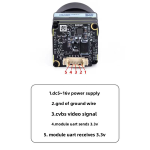 Caméra thermique originale pour drone |   Vision thermique infrarouge |   Palette de couleurs blanc chaud / noir chaud / fer |   Résolution 256 / 384 / 640 - Product Image 3