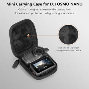 Estuche Rígido Amazear para DJI Osmo Nano, Bolsa de Almacenamiento Portátil de EVA con Ajuste Personalizado, Organizador Protector Negro - Product Image 2