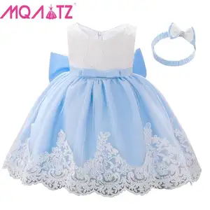 Yenidoğan bebek giysileri çocuk elbise son tasarım hint tasarımlar bebek kız prenses parti elbiseler L1911XZ