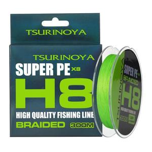 สายเบ็ดตกปลาถัก Tsurinoya X8 ขนาด 0.6 # /0.128 มม. 100 ม. สีเขียวมรกตความแข็งแรงสูง - Product Image 5