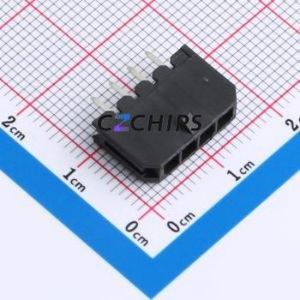 43650-4A Wire-to-Board Pin Header Through hole Component (THT),P=3mm Connector 1x4P 3mm Through Hole 4P - Product Image 1