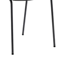 Chaise de conférence moderne pliable en plastique avec dossier à lattes, siège de réunion pour visiteurs, structure métallique thermolaquée pour bureau et café