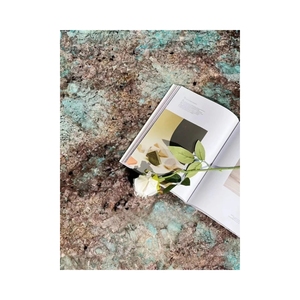 Landiview Luxury Stone Funiture <strong>Amazon</strong> Green Quartzite Rectangular Dinning <strong>Table</strong> for Home Design - Product Image 4