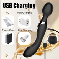 Starke Kraft 10-Gang Big Vibration für Frauen Dual Heads Vibration AV Wand Body Massager Sexspielzeug für Frauen Female Sex Produkte