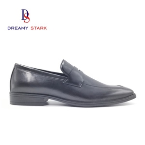 Chaussures décontractées artisanales pour hommes ; Mocassins marron en cuir de vachette légers et confortables pour l'automne, style business décontracté - Product Image 3