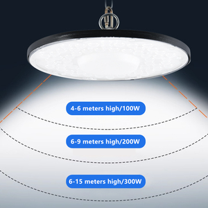 Preço de Fábrica 100W 150W 200W para Luz de Alta Baía em Alumínio à Prova de Explosão para Armazém Certificada CE ROHS Garantia de 2 Anos - Product Image 3