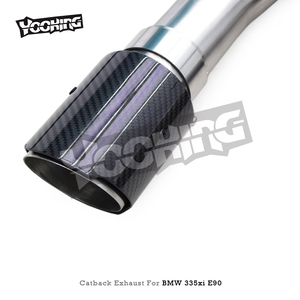 Système d'échappement en acier inoxydable pour BMW <span class=keywords><strong>335</strong></span>/335xi <span class=keywords><strong>E90</strong></span> 3.0T 2009-2013, silencieux avec système de commande de soupape - Product Image 2