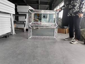 Nhà Sản Xuất Cửa Sổ UPVC Của Trung Quốc Có Màn Hình Và Tay Quay Điều Khiển Cửa Sổ Tác Động Bão - Product Image 5