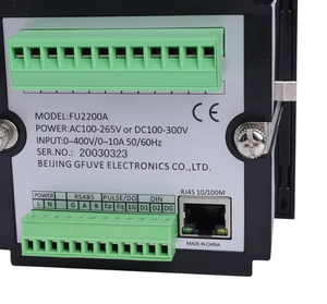 FU2200A Dreiphasiger Stromzähler mit <span class=keywords><strong>TOU</strong></span> 4 Tarife und 6 Jahreszeiten 6 Zeitpläne - Product Image 5