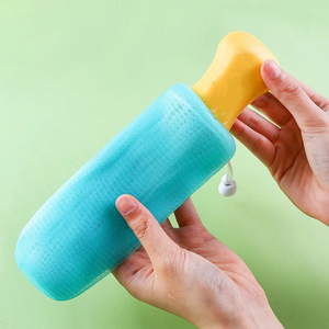 Sac à savon moussant épaissi à 6 couches, brosse nettoyante faciale en maille, éponge de bain naturelle pour adultes, pour le corps et la douche - Product Image 5