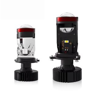 Proyector de Lentes para Automóvil en Oferta, Faros Delanteros LED Y7 H4 de 120 W, 12000 lm, 6500 K, Chip 3570, Súper Brillantes, Ajuste Universal para Automóviles - Product Image 2