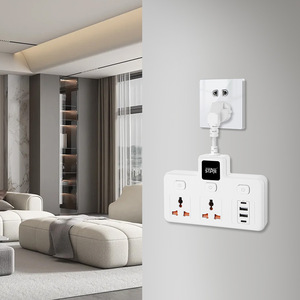 Winning Star Power Strip 3 Outlets 2 <b>USB</b> Ports Safety <b>Plug</b> Universal Expansion Socket - Product Image 3