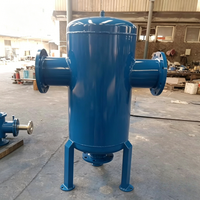 Séparateur Cyclonique à Baffle Spirale HENGFENG Haute Efficacité en Acier Inoxydable pour Gaz-Liquide, Dégazage Automatique des Gaz de Combustion, Autonome
