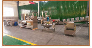 Máquina automática de moldeo para hacer barras de granola, línea de producción de barras de caramelo de sésamo, máquina para hacer bolas de pastel de arroz inflado - Product Image 4