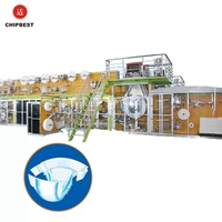 Machine de fabrication de serviettes hygiéniques de petite taille de bonne qualité, mini-machine de découpe semi-automatique avec moteur PLC
